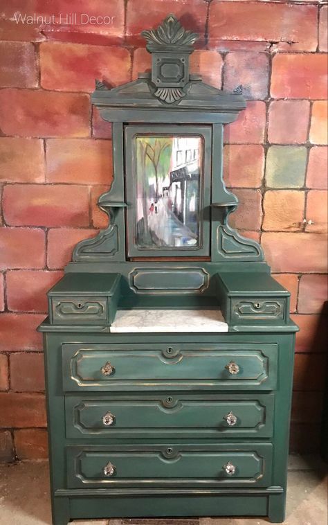 Painted Eastlake Dresser, Carpenter Projects, Painted Antique Dresser, Eastlake Dresser, Antique Dresser Makeover, Eastlake Furniture, Victorian Dresser, Antique Dressers, Eastlake Victorian