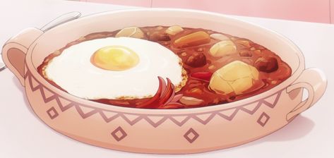 Southern Stew, Anime Bento, Foodie Art, Food Illustration Art, Cute Food Art, Yummy Comfort Food, Spy X Family, Desert Recipes, Fried Egg