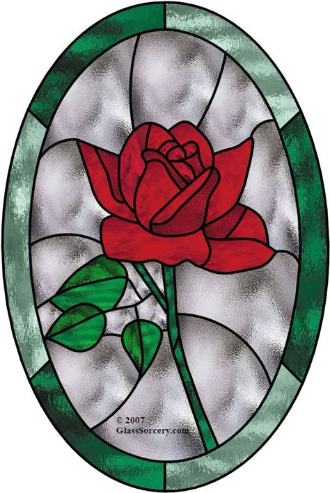 rose stained glass pattern | visit glasssorcery com Stained Glass Tattoo, Stained Glass Flower, L'art Du Vitrail, Glass Painting Patterns, Stained Glass Rose, Stained Glass Quilt, Stained Glass Patterns Free, زجاج ملون, Stained Glass Pattern