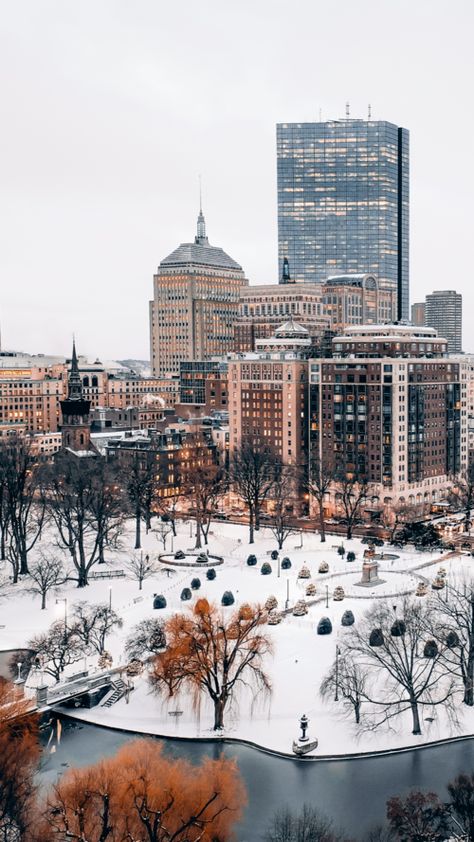 photography — Media by Marvin Boston Snow, Boston Aesthetic, Visit Boston, Boston Winter, Snow Aesthetic, Boston Public Garden, Visiting Boston, Boston Travel, Boston Common