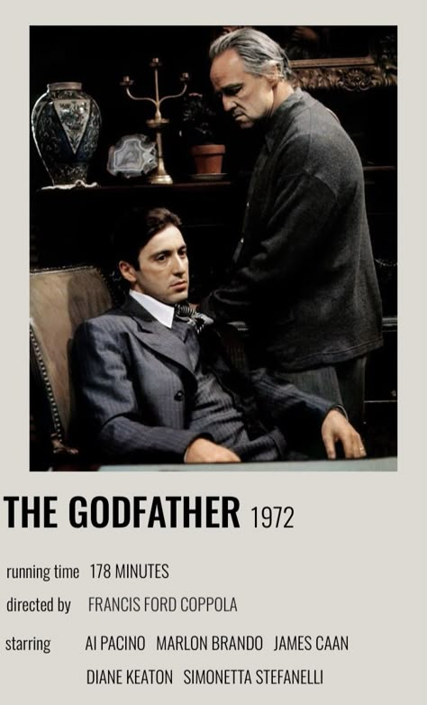 The Godfather Movie Poster {made by me} || #minimalist #polaroid Godfather Movie Poster, The Godfather Movie, The Godfather Poster, Don Vito Corleone, Godfather Movie, Movie Collage, Classic Films Posters, Iconic Movie Posters, Film Posters Minimalist