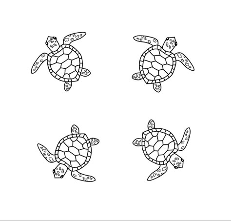 Minimal Turtle Tattoo, Sea Turtle Tattoo Fineline, Turtle Tattoo Simple, Turtle Line Drawing, Fine Line Sea Turtle Tattoo, Simple Sea Turtle Tattoo, Turtle Outline Tattoo, Single Line Turtle Tattoo, Sea Turtle Flash Tattoo