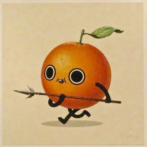 Food Monster Art, Cute Fantasy Animals, Fantasy Fruit, Alex Solis, Orange Collage, Mobile Game Art, Food Character, Candy Kingdom, Samurai Concept