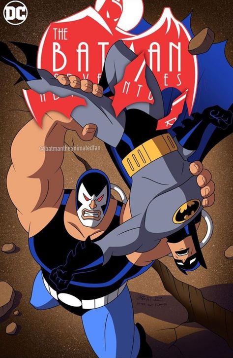 The Batman Adventures Dcau Style, Bane Art, Batman Anime, Batman Tas, Batman Adventures, Batman Animated, Admiral Ackbar, Batman Forever, Batman Poster