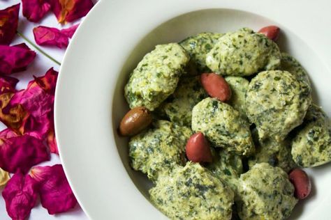 Gluten-Free Vegan Recipes: Spinach and Ricotta Gnudi Italian Dumplings, Gnudi Recipe, Ricotta Gnudi, Vegan Italian Recipes, Dinner Vegetarian, Vegan Ricotta, Spinach And Ricotta, Spinach Ricotta, Vegan Recipes Videos