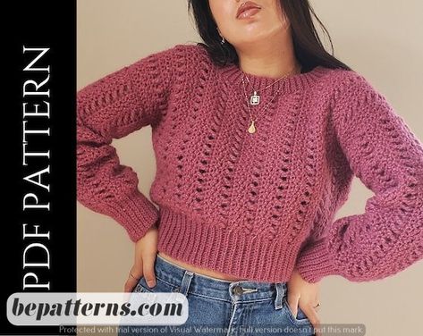 Crochet Cardigan for Beginners | Easy, Cozy, & Free Patterns Crochet Jumper Pattern, Modern Haken, Crochet Sweater Pattern, Crochet Jumper, Crochet Sweater Pattern Free, Jumper Patterns, Crochet Beanie Pattern, Crochet Simple, Crochet Girls