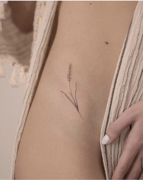 240+ Impressive Botanical Tattoo Designs (2023) - TattoosBoyGirl Botanical Tattoo Design, Clavicle Tattoo, Lavender Tattoo, Hip Tattoos Women, Petite Tattoos, Botanical Tattoo, Classy Tattoos, Back Tattoo Women, Discreet Tattoos