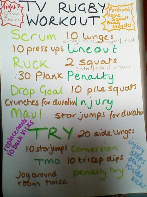 TV rugby workout using it for the 6 nations Arms And Legs Workout, Rugby Motivation, Rugby Body, Rugby Ireland, Rugby Rules, Rugby Scrum, Rugby Workout, Movie Workouts, Rugby Drills