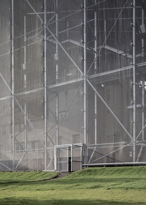 Exterior of Hill House Box | Carmody Groarke | Photo : Johan Dehli Carmody Groarke, Drying Room, Famous Houses, Spatial Design, Timber Buildings, Charles Rennie Mackintosh, London Architecture, Rennie Mackintosh, Tower House