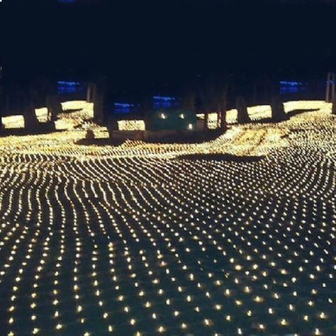 3m*2m 200 LED Net Mesh Fairy String Light Christmas Wedding Party Fairy String Light with 8 Function Controller EU AU Plug Christmas Led Lights, Fairy Lights Garden, Christmas Led String Lights, Net Lights, Wedding Canopy, Garden Canopy, Viborg, Lights Wedding, Decorative Lights