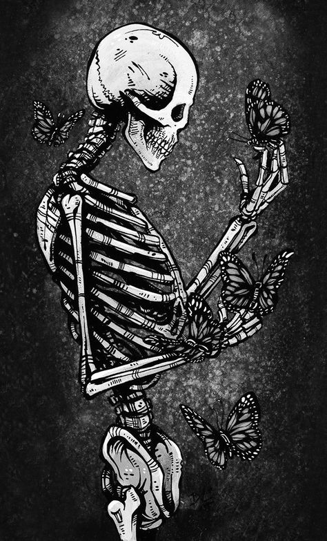 Skeleton Artwork, Wrist Tattoo Designs, Wrist Tattoo Ideas, Trippy Designs, Bookmark Ideas, Skull Art Drawing, Scary Wallpaper, Getting A Tattoo, Witchy Wallpaper