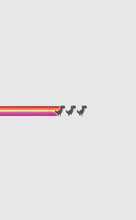 Wallpaper Lesbico, No Internet Dinosaur, Internet Dinosaur, Lesbian Wallpaper, Dinosaur Game, No Internet, Lgbtq Funny, Emoji Art, Lesbian Flag