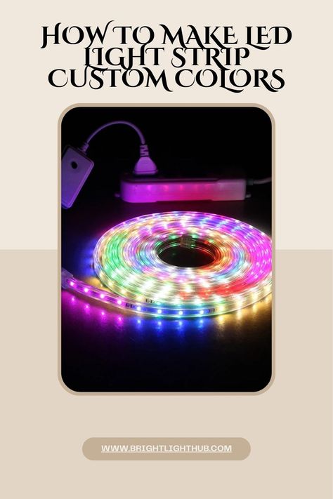 how to make led light strip custom colors Primary And Secondary Colors, Bold Color Schemes, Led Controller, Led Light Strip, Led Panel Light, Complimentary Colors, Light Strip, Step Lighting, Led Light Strips