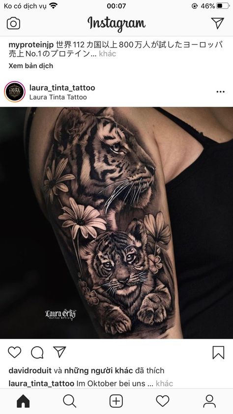 Forearm Animal Tattoos For Women, Side Of The Arm Tattoo Women, Tiger Eyes Tattoo, Side Hip Tattoos, Pet Tattoos, Tiger Tattoo Sleeve, Cubs Tattoo, Sunflower Tattoo Sleeve, Arm Sleeve Tattoos For Women