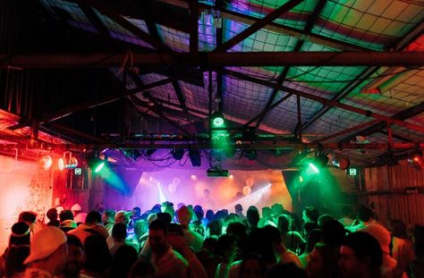 A Two-Level Rave Is About To Pop-Up In This Marrickville Warehouse | Sydney | Urban List Warehouse Party Rave, Warehouse Party Aesthetic, Warehouse Rave, Vampire Rave, Rave Theme, Warehouse Party, Garage Party, Warehouse Conversion, Urban Intervention