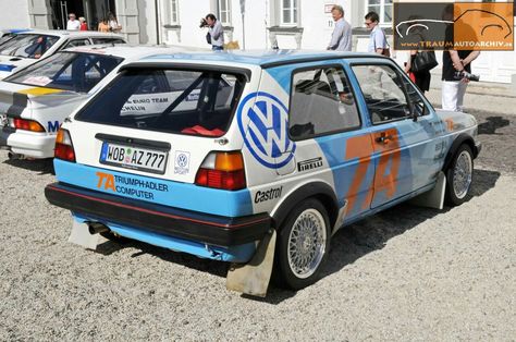 1986 Volkswagen Motorsport Mk2 Golf Rally Car | Click for Re… | Flickr Vw Motorsport, Vw Racing, Vw Syncro, Mk2 Golf, Golf Mk2, Vw Gol, Rally Cars, Golf 2, Golf 1