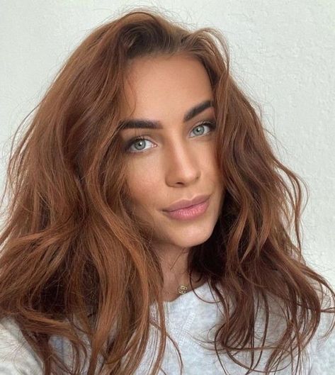 Light Auburn Hair, Ginger Hair Color, Hair Color Auburn, Honey Hair, Long Brown Hair, Auburn Hair, Hair Inspiration Color, Hair Inspo Color, Ginger Hair