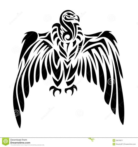 Tribal vulture stock vector ... Condor Tattoo, Condor Andino, Turkey Tattoos, Vulture Tattoo, Turkey Vultures, Turkey Vulture, Inca Tattoo, Aztec Tattoo, Eagle Tattoo