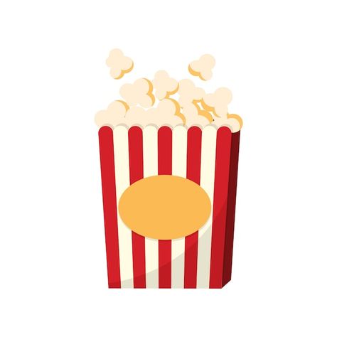 Una taza de ilustración gráfica de palom... | Free Vector #Freepik #freevector #palomitas-maiz #comida-frita #fondos-comida-rapida #comidas-rapidas Popcorn Graphic, Coral Watercolor, Movie Night Party, Free Illustration Images, Movie Themes, Food Drawing, Environment Concept Art, Art Challenge, Vector Photo