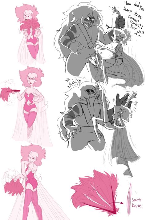 this would work really well if pink diamond turned out to be a two-faced maniac, dispite her pink and young status as a diamond. Jasper And Pink Diamond, Alternate Universe Ideas, Gold Diamond Wedding Bands, Wedding Bands Rose Gold, Pink Diamond Su, Diamond Steven Universe, Steven Uni, Steven Universe Diamond, Steven Universe Oc