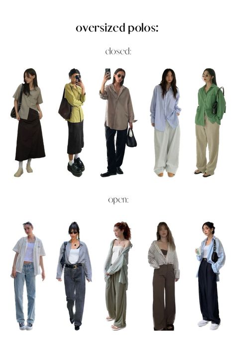 Oversized Tshirt Outfit Cargo, Outfit Ideas For 26 Year Olds, Blue Button Down Shirt Outfit Casual, France Trip Outfits, White Overshirt Outfit Women, Sheer Top Layering Outfit, Cut Collar Off Shirt Outfit, Summer Slacks Outfit, Layer Outfits Street Style