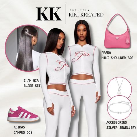 Kiki Kreated | 🩷 - follow @kikikreated - save for inspo #fashion #outfitinspo #virtualstylist #ootd #explorepage #birthdayoutfit #holiday #styleinspo … | Instagram Fly Outfit, Chill Fits, Cute Lazy Day Outfits, Lazy Day Outfits, Chill Outfits, Popular Outfits, Girl Fits, Cute Everyday Outfits