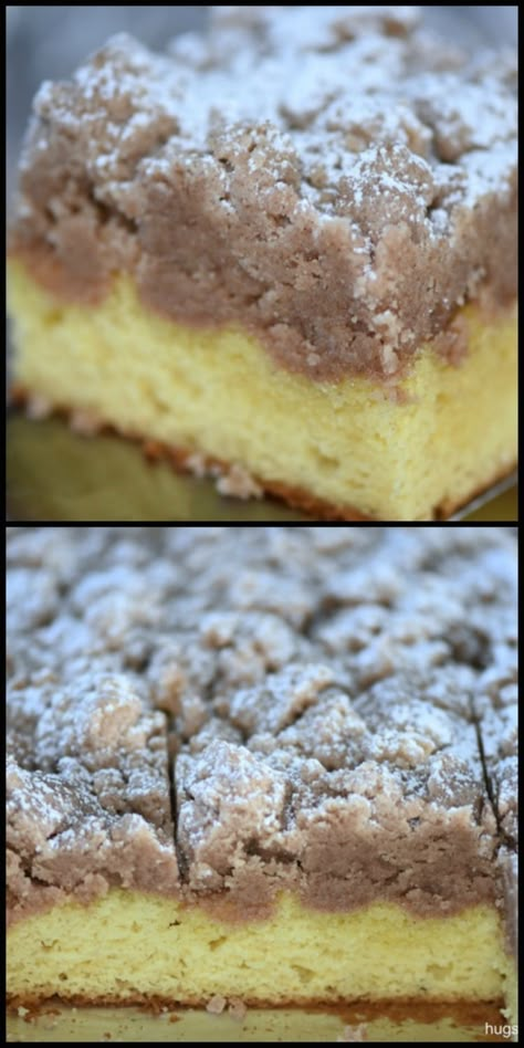 New York Style Crumb Cake The Best New York Crumb Cake, Moist Crumb Cake, My Crumb Cake, Crumb Cake Recipe Box Cake, Sheet Pan Crumb Cake, New York Desserts Recipes, Entenmanns Copycat Coffee Cake, Double Crumb Coffee Cake, New Jersey Coffee Crumb Cake