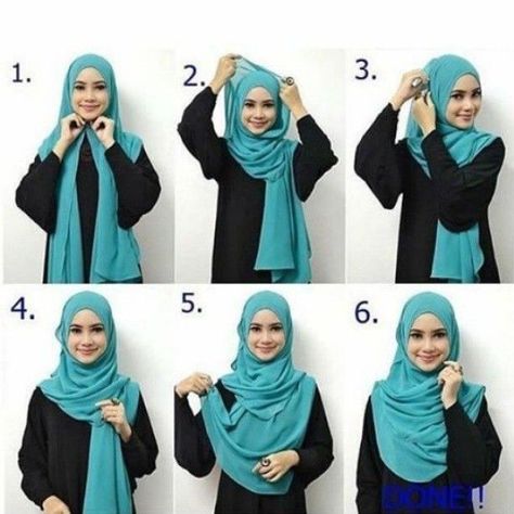 Simple Style Outfits Minimal Classic, Hijab Styles For Party, Wedding Dresses Hijab, How To Wear Hijab, Tutorial Hijab Pashmina, Hijab Simple, Hijab Wedding Dresses, Simple Hijab, Modern Hijab