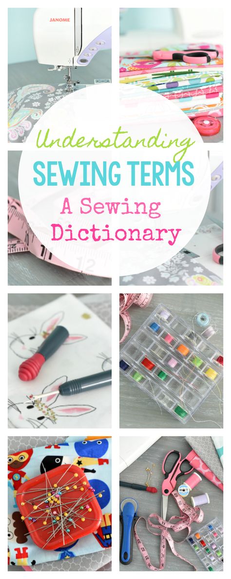 Sewing Classes For Beginners, Sewing Terms, Knitting Amigurumi, Sew Ins, Beginner Sewing Projects Easy, Sewing Class, Sewing Items, Sewing Lessons, Sewing Projects For Beginners