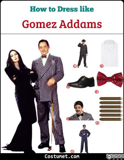 Adams Family Costume Ideas, Gomez Adams, Gomez Addams Costume, Addams Family Costume, Addams Outfit, Addams Family Musical, Family Cosplay, Addams Family Costumes, Gomez Addams