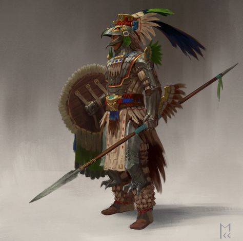 X Eagle Warrior, Aztec Soldier, Fantasy Aztec, Aztec Eagle Warrior, Aztec Armor, Historical European Martial Arts, Aztec Empire, Aztec Art, Knight Art