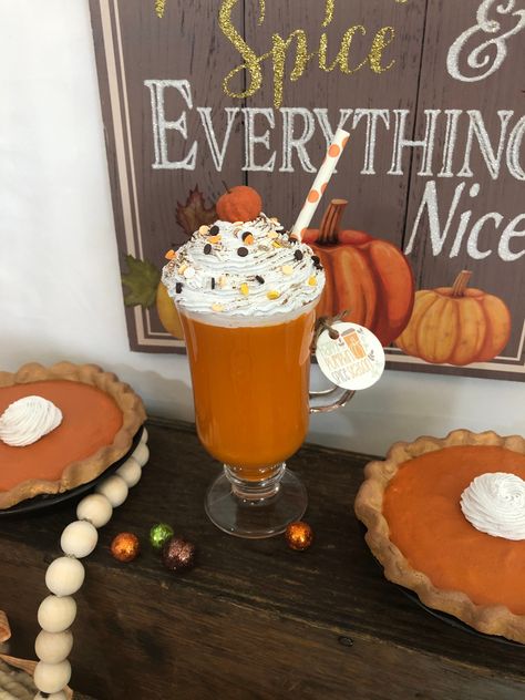 Faux Bakes, Faux Hot Chocolate, Tier Decorations, Food Props Diy, Fake Desserts, Faux Desserts, Janesville Wisconsin, Halloween Ice Cream, Marshmallow Crafts