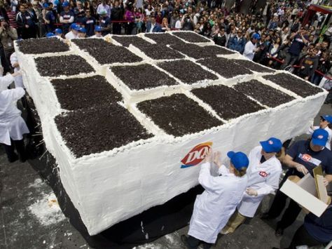 Largest Ice-Cream | Biggest Cake Ever Made In The World - Spluch ... spluchster.blogspot.com550 × 412Search by image Largest Ice-Cream | Biggest Cake Ever Made In The World World Biggest Cake, Big Ice Cream, Huge Cake, Log Cake, Big Cookie, Big Cakes, Dairy Queen, Big Meals, Banana Split