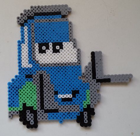 Disney Cars Perler Beads, Cars Perler Beads, Hamma Beads Ideas, 365 Day Challenge, Tema Disney, Cars Disney, Melty Bead Patterns, Diy Perler Bead Crafts, Hama Beads Patterns