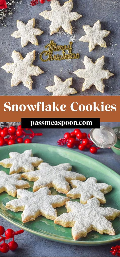 These Snowflake Cookies are the perfect festive addition to your holiday table! These buttery cookies are adorable and easy to make! Snowflake Christmas Cookies, Harry Potter Butter Beer, How To Make Snowflakes, Simple Snowflake, Snowflake Cookies, Buttery Cookies, Christmas Snowflakes, Holiday Activities, Holiday Tables