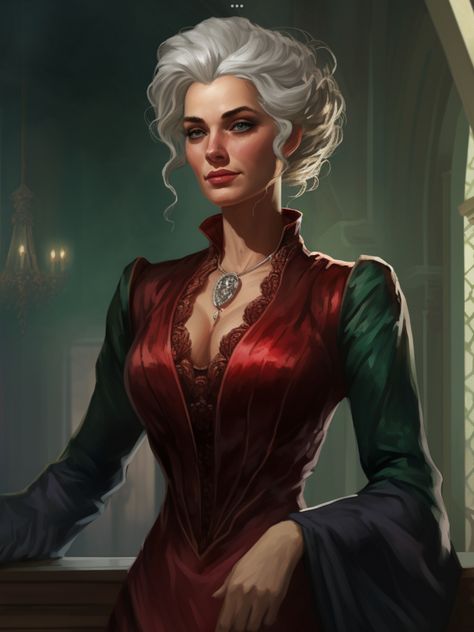 Arrogant Character, Royal Witch, Mother Character, Dnd Female Villain, Noble Woman, Character Dnd, Dnd Queen, Dnd Old Lady, 1800s Dnd Character