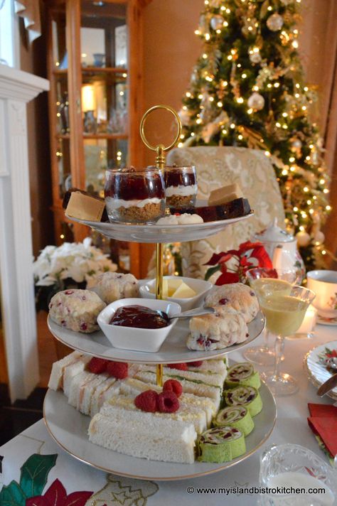 10    Tweet    Yum       10Shares One of my absolute favorite ways to celebrate the holidays is with a festive afternoon tea.  It’s a relaxed way to entertain whether it’s one guest or several.  The best part of entertaining with afternoon tea is that much of the preparation can be done in advance before guests arrive. Today, my afternoon tea … … Continue reading → Winter Tea Party, Christmas Afternoon Tea, Tea Party Cookies, Tea Party Sandwiches, Christmas Tea Party, Bistro Kitchen, English Tea Party, Afternoon Tea Recipes, Homemade Strawberry Jam