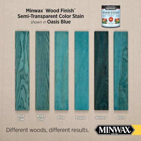 Color Wood Stain, Color Stained Wood, Wood Dye, Blue Wood Stain Furniture, Blue Stained Wood Floors, Teal Wood Stain, Minwax Blue Wood Stain, Wood Stain, Blue Stained Wood