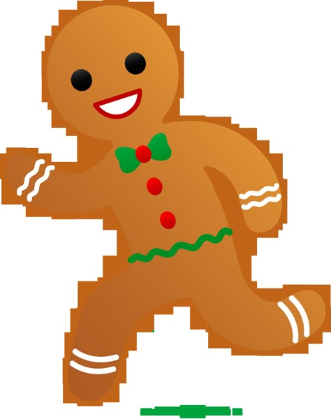 Gingerbread Man Running Clip Art - Sweet Clip Art Gingerbread Man Template, Running Christmas, Cookie Clipart, Man Clipart, Bread Man, Christmas Background Images, Christmas Gingerbread Cookies, Christmas Gingerbread Men, Christmas Drawing