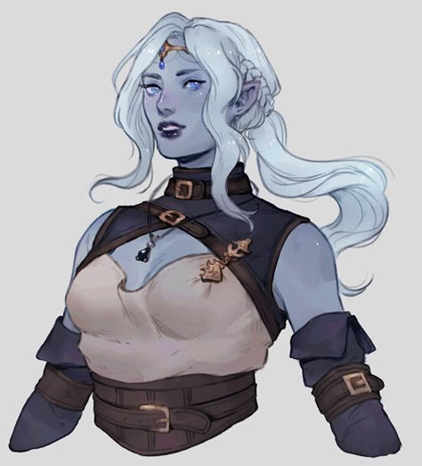 Elemental Art, Elf Woman, Blue Elf, Dnd Elves, Desenhos Gravity Falls, Dungeons And Dragons Characters, Dnd Art, D&d Dungeons And Dragons, Dark Elf