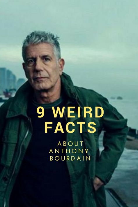 9 Weird Facts You Didn’t Know About Anthony Bourdain #celebrity #foodnetwork Anthony Bourdain Style, Anthony Bourdain Recipes, Anthony Bourdain Young, Anthony Bourdain Tattoo, Tony Bourdain, Anthony Bourdain Parts Unknown, Anthony Bourdain Quotes, Anthony B, Pardon My French