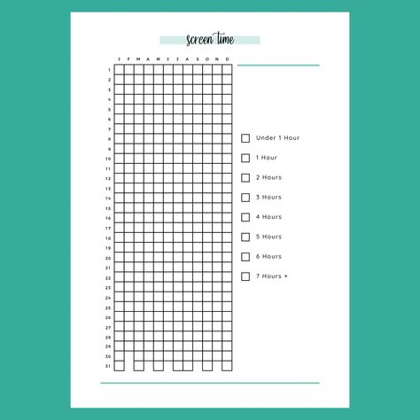 Screen Time Tracker, Symptom Journal, Tracking Journal, Quitting Social Media, Student Plan, Period Tracker, A5 Printables, Time Tracker, Health Tracker Screen Time Tracker, Symptom Journal, Tracking Journal, Quitting Social Media, Student Plan, Period Tracker, A5 Printables, Time Tracker, Health Tracker