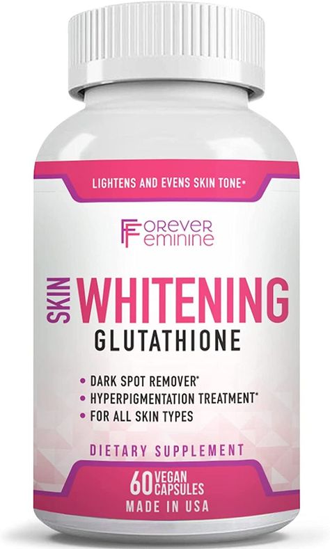 Skin Whitening Pills to Help Illuminate Your Skin, Reduce Dark Spots & Hyperpigmentation - Powerful Antioxidant - 60 Capsules Feminine Odor Remedies, Acne Prone Skin Care Routine, Vegan Banana Pudding, Odor Remedies, Self Betterment, White Skin Tone, Magnesium Supplement, Protein Food, Skin Specialist