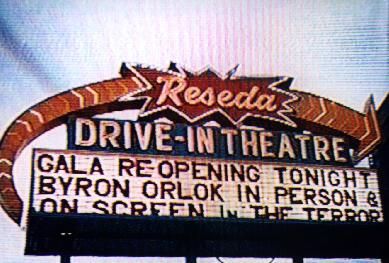 Reseda Drive-In Theatre, San Fernando Valley Drive In Movie Theater Aesthetic, 50s Drive In Movie, Theatre Marquee, 1950s Tv, Drive Inn Movies, Old Drive In Theater, Panorama City, Miss California, Vintage Signage