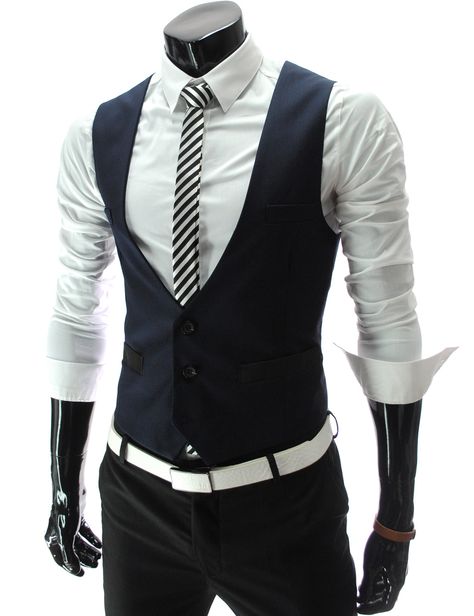 Button Vest, Slim Vest, Mens Fashion Edgy, Suit Waistcoat, Outfits With Converse, Men Formal, Sharp Dressed Man, Well Dressed Men, Pants Design