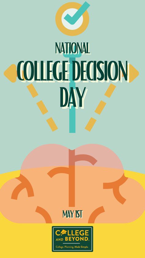 CONGRATULATIONS to your high school senior for staying strong these last few weeks of their high school career. National College Decision Day – May 1st - is the day high school seniors commit to the college of their choice. For seniors, this is one of the biggest decisions in their life up to this point and for some it can be a paralyzing process to officially commit to just one college. So many options, questions, and doubts can come up. If your daughter or son has not made a college decision Early Decision College, Howard University Decision Day, College Decision Day, College And Career Readiness High School, Decision Day, Career Counselor, College Advising, College Decision, Staying Strong