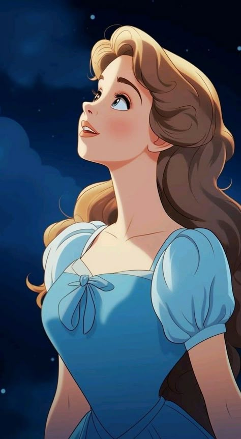 Drawing Of Disney Princess, Disney Princesses Pictures, Cute Princess Drawing, Blue Aesthetic Disney, Cute Disney Princess Wallpaper, All Disney Princess Images, Disney Wallpapers Aesthetic, Disney Princesses Drawing, Disney Princess Wallpaper Aesthetic