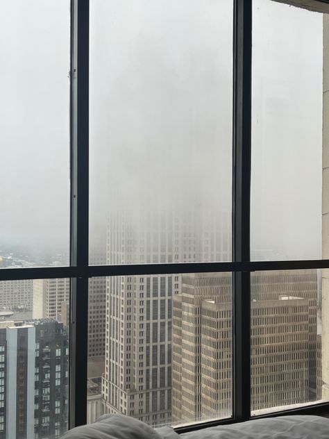 city view. downtown atlanta. slow mornings. misty aesthetic. gloomy day. Gloomy Day Aesthetic, Misty Aesthetic, Gloomy City, Downtown Atlanta, Day Aesthetic, Misty Morning, Gloomy Day, City View, Espresso