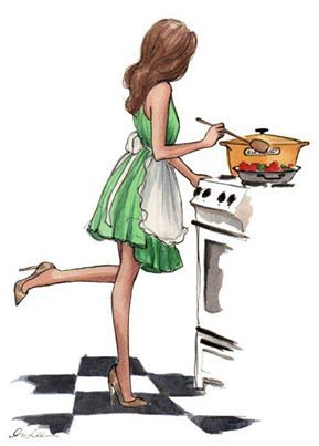 #art #draw #girl #kitchen #cook #cooker Barefoot Contessa, Art Et Illustration, Art And Illustration, Fashion Sketches, 그림 그리기, Fashion Drawing, Fashion Illustration, Fashion Art, Beautiful Art