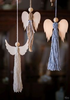 Cricut Angel Projects, Angels Ornaments Christmas, Diy Christmas Angel Ornaments Simple, Angel Tree Ornaments To Make, Diy Angels Ornaments, Making Angels Crafts, Diy Angel Christmas Ornaments, Angel Decorations Christmas, Angels Diy Crafts